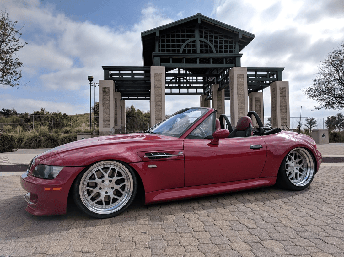 Polished classic car