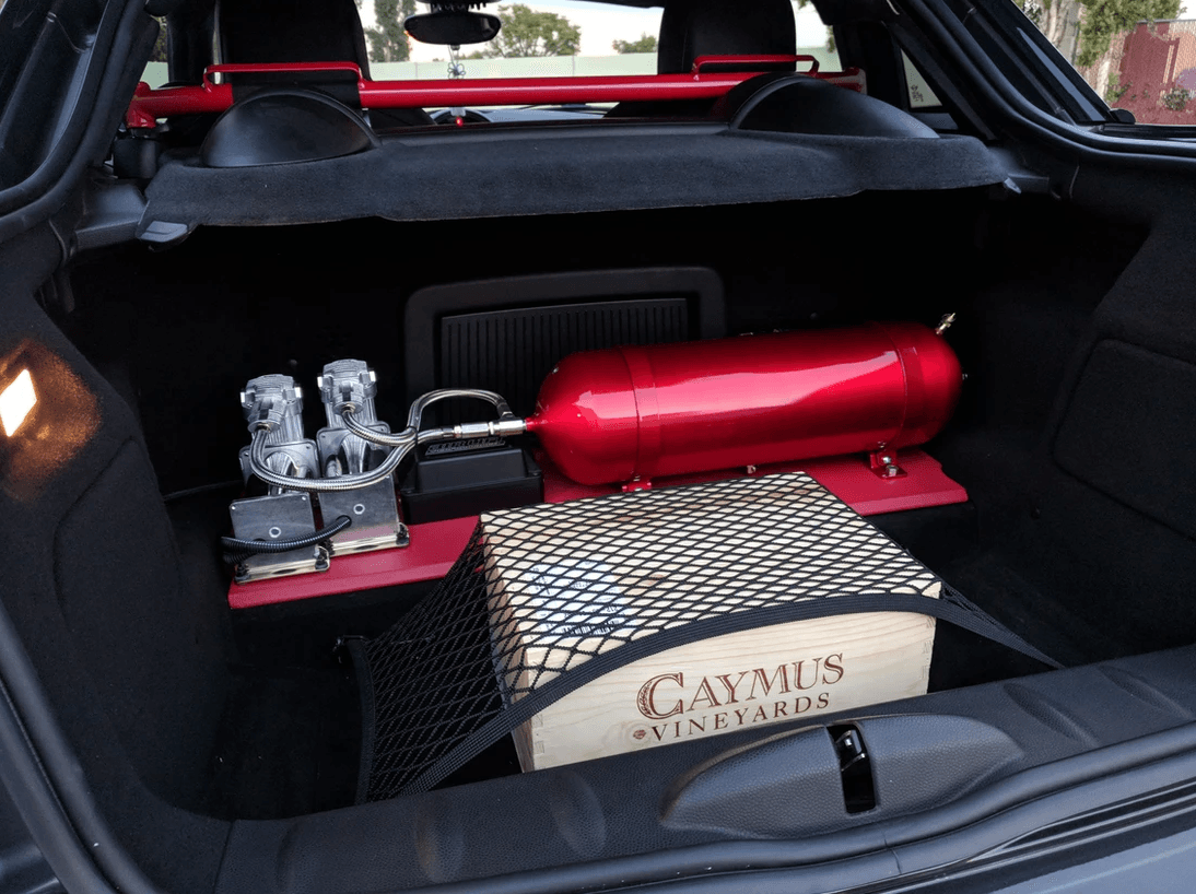 Polished classic car